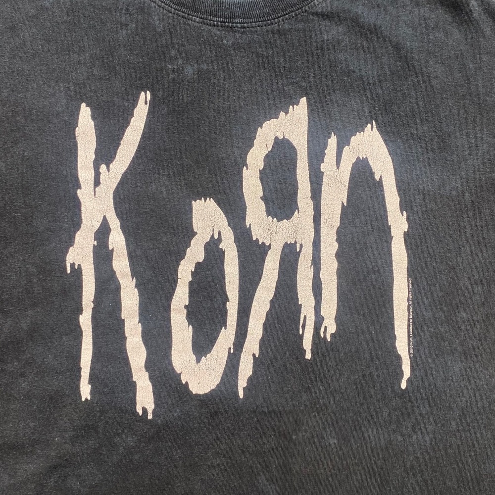 Anvil Korn Tour 2014 T Shirt Medium Mens Black Nu Metal Band Graphic Tee - Picture 2 of 11